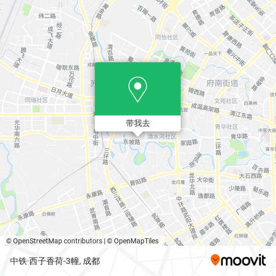 中铁·西子香荷-3幢地图