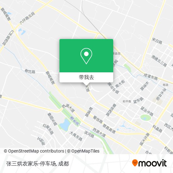 张三烘农家乐-停车场地图