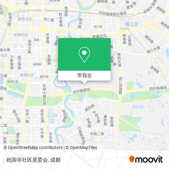 祝国寺社区居委会地图