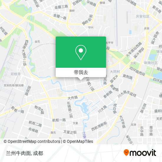 兰州牛肉面地图