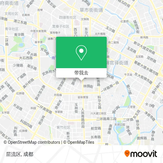 层流区地图