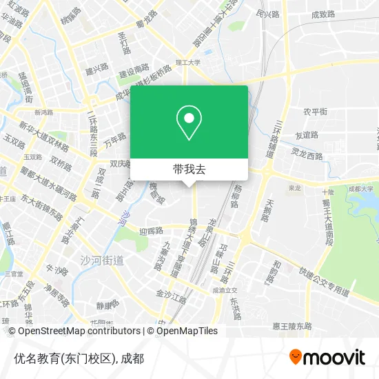 优名教育(东门校区)地图
