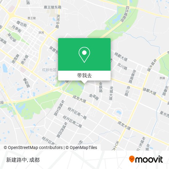 新建路中地图