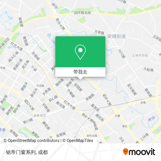 铭帝门窗系列地图