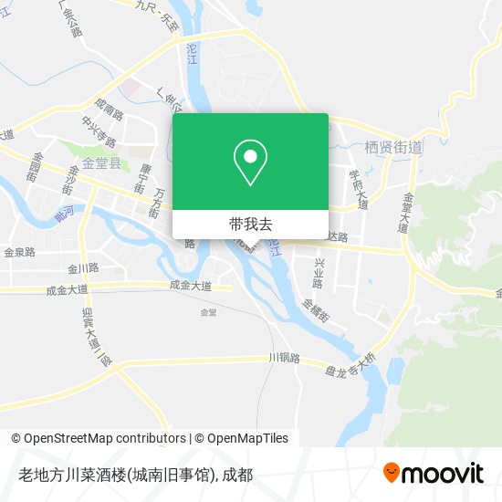 老地方川菜酒楼(城南旧事馆)地图