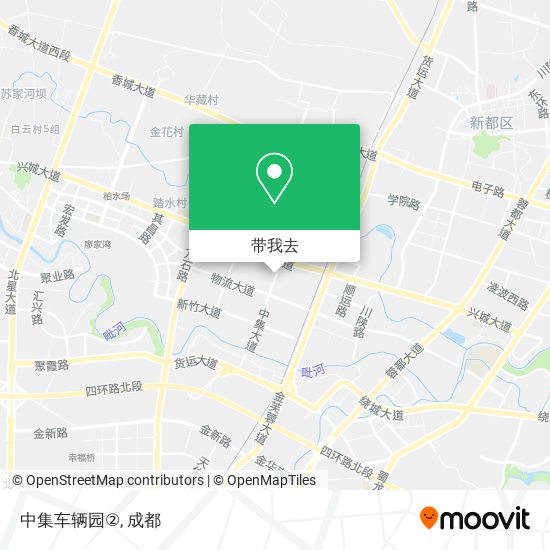 中集车辆园②地图
