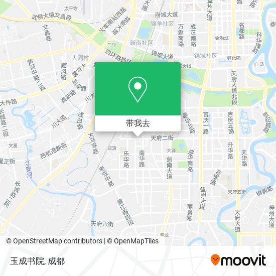 玉成书院地图