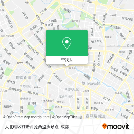 人北辖区打击两抢两盗执勤点地图