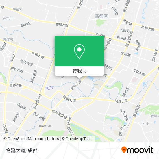 物流大道地图