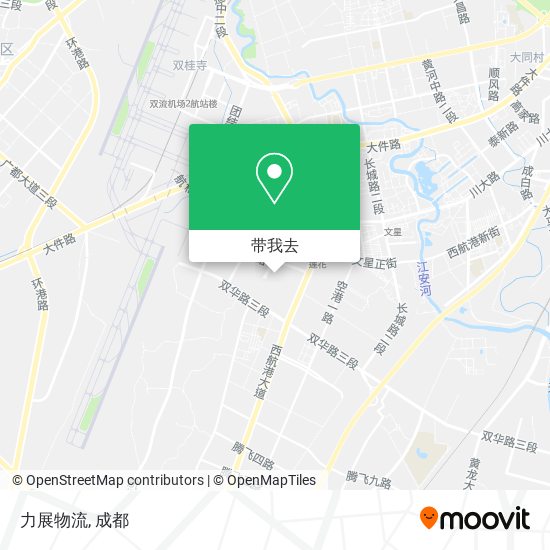 力展物流地图