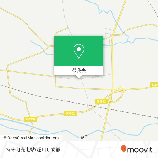 特来电充电站(超山)地图