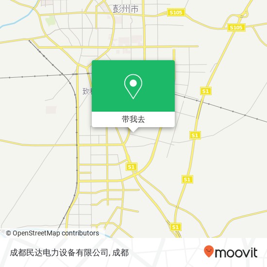 成都民达电力设备有限公司地图