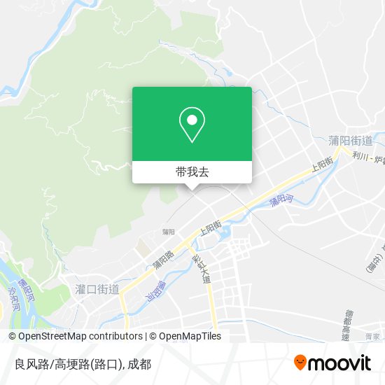 良风路/高埂路(路口)地图