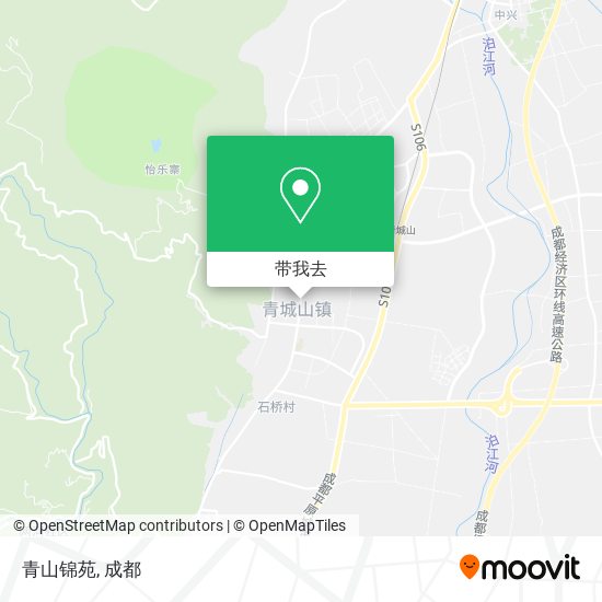 青山锦苑地图