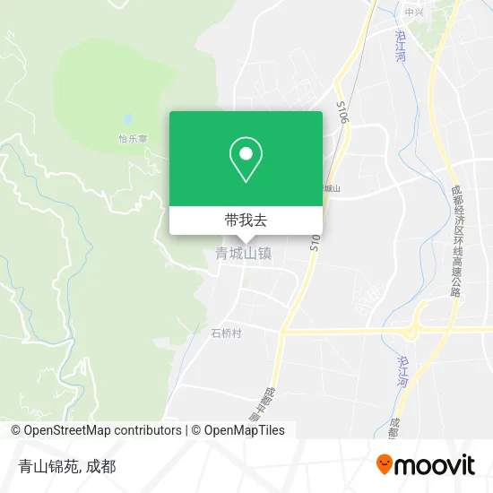青山锦苑地图
