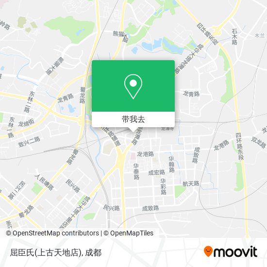 屈臣氏(上古天地店)地图