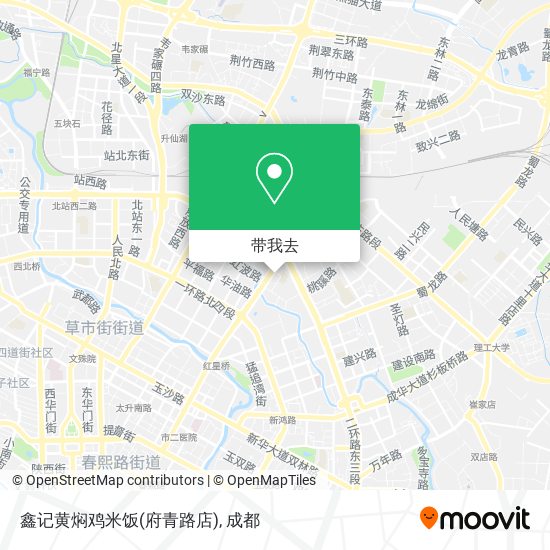 鑫记黄焖鸡米饭(府青路店)地图