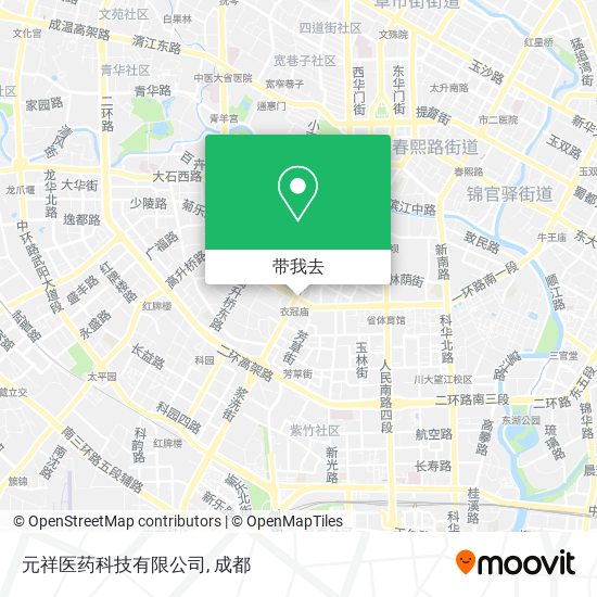 元祥医药科技有限公司地图