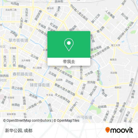 新华公园地图