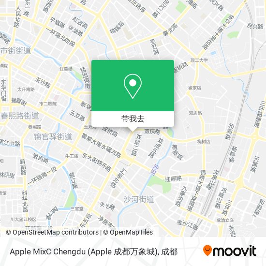 Apple MixC Chengdu (Apple 成都万象城)地图