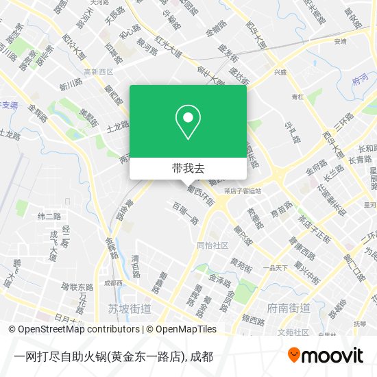 一网打尽自助火锅(黄金东一路店)地图