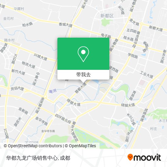 华都九龙广场销售中心地图