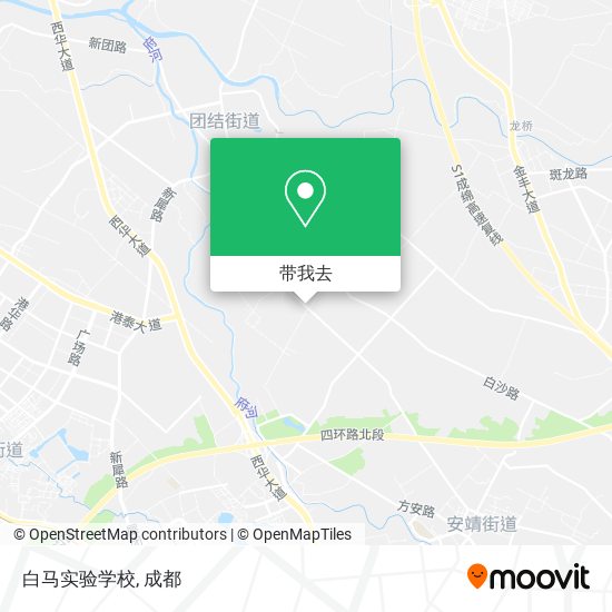 白马实验学校地图