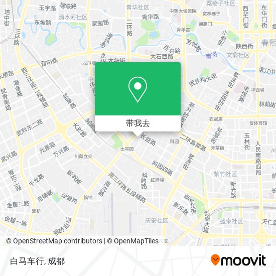 白马车行地图