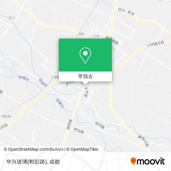 华兴玻璃(郫彭路)地图