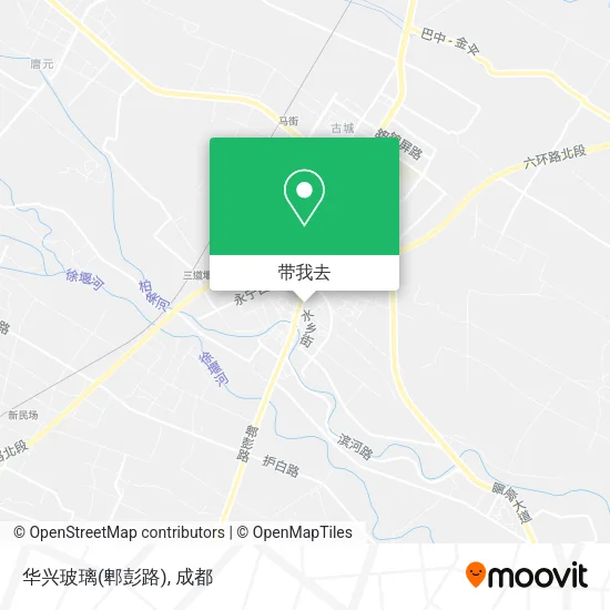 华兴玻璃(郫彭路)地图