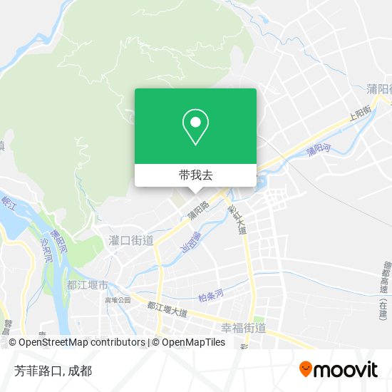 芳菲路口地图