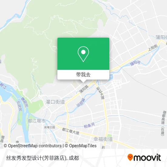 丝发秀发型设计(芳菲路店)地图