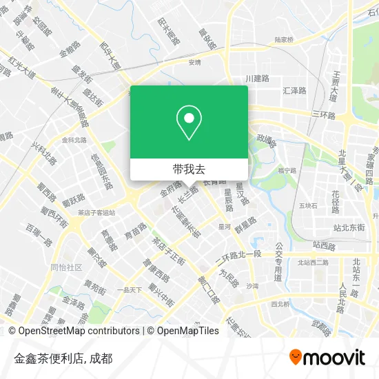 金鑫茶便利店地图