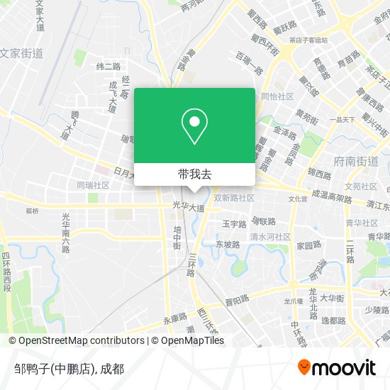 邹鸭子(中鹏店)地图