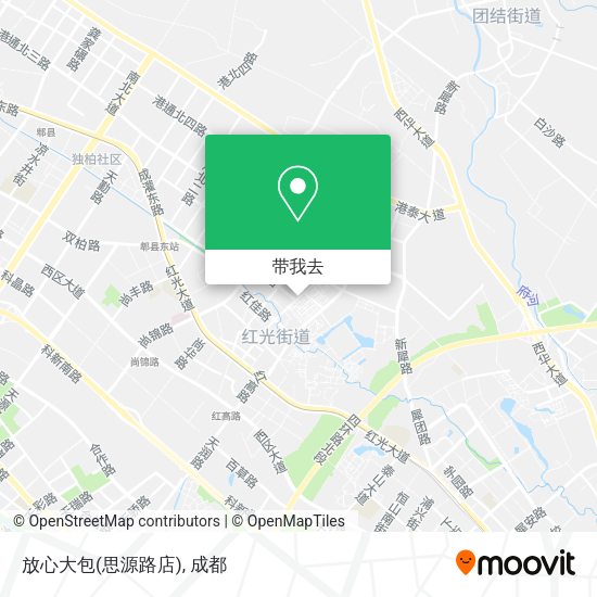 放心大包(思源路店)地图