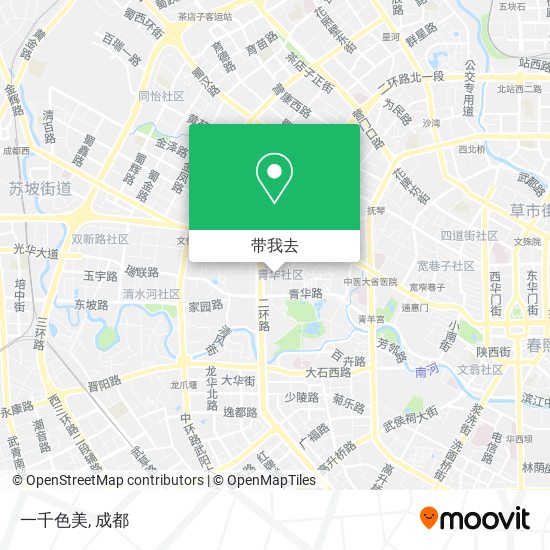 一千色美地图