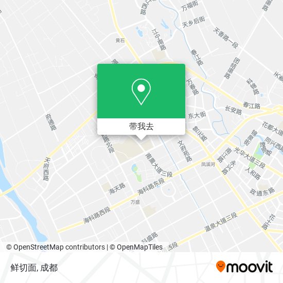 鲜切面地图