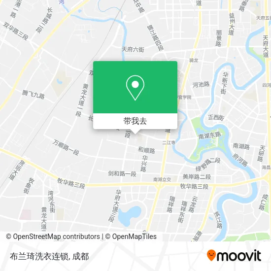 布兰琦洗衣连锁地图