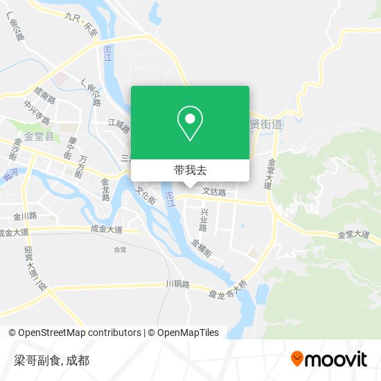 梁哥副食地图