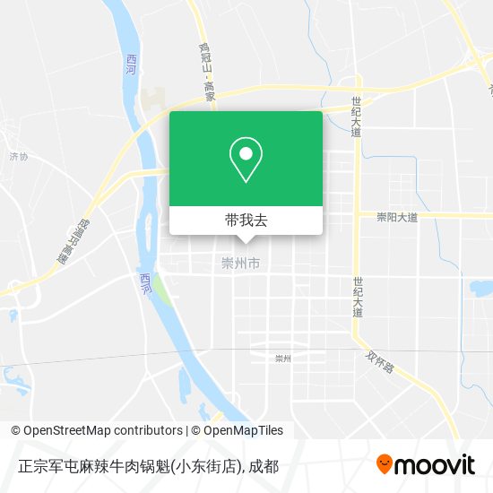 正宗军屯麻辣牛肉锅魁(小东街店)地图