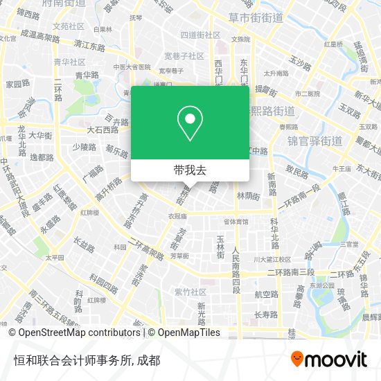 恒和联合会计师事务所地图