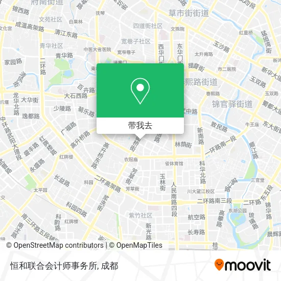 恒和联合会计师事务所地图