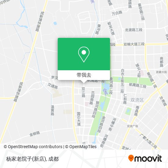 杨家老院子(新店)地图