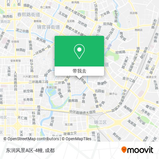 东润风景A区-4幢地图