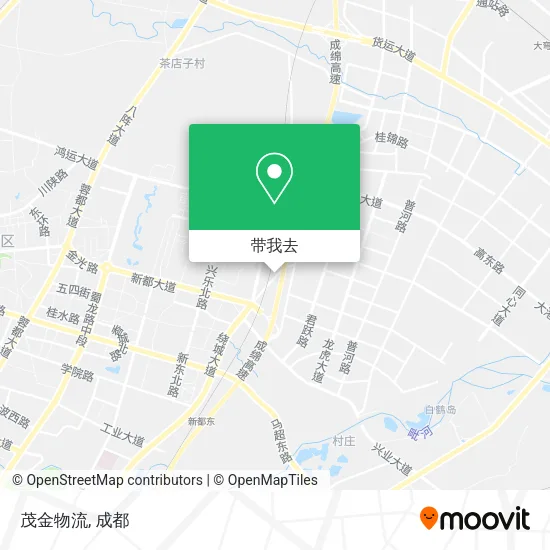 茂金物流地图