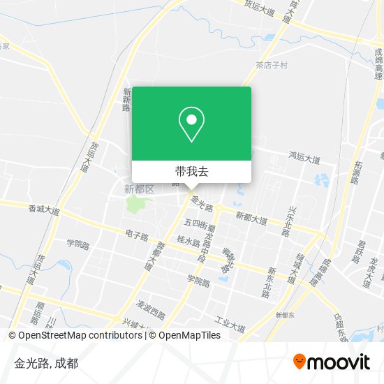金光路地图