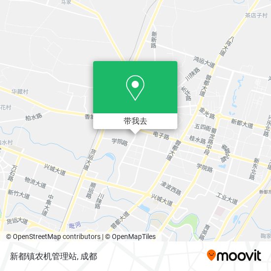 新都镇农机管理站地图
