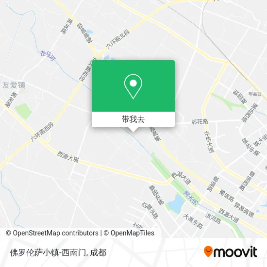 佛罗伦萨小镇-西南门地图