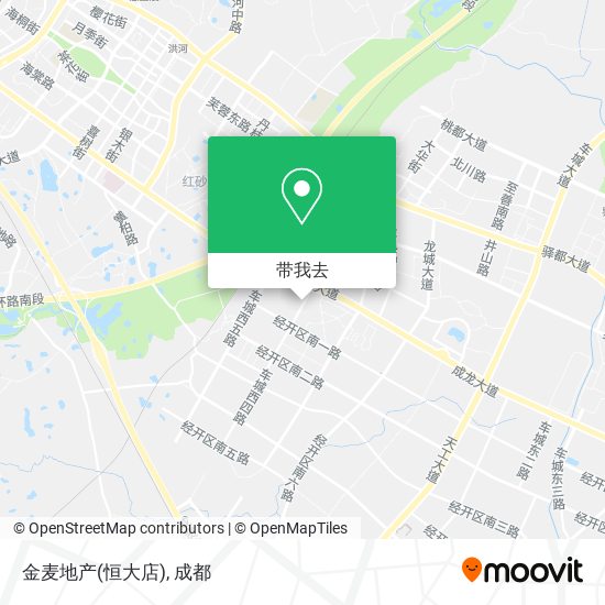 金麦地产(恒大店)地图