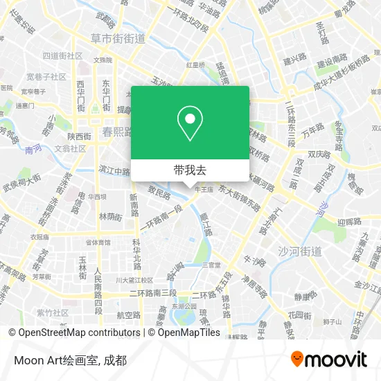 Moon Art绘画室地图